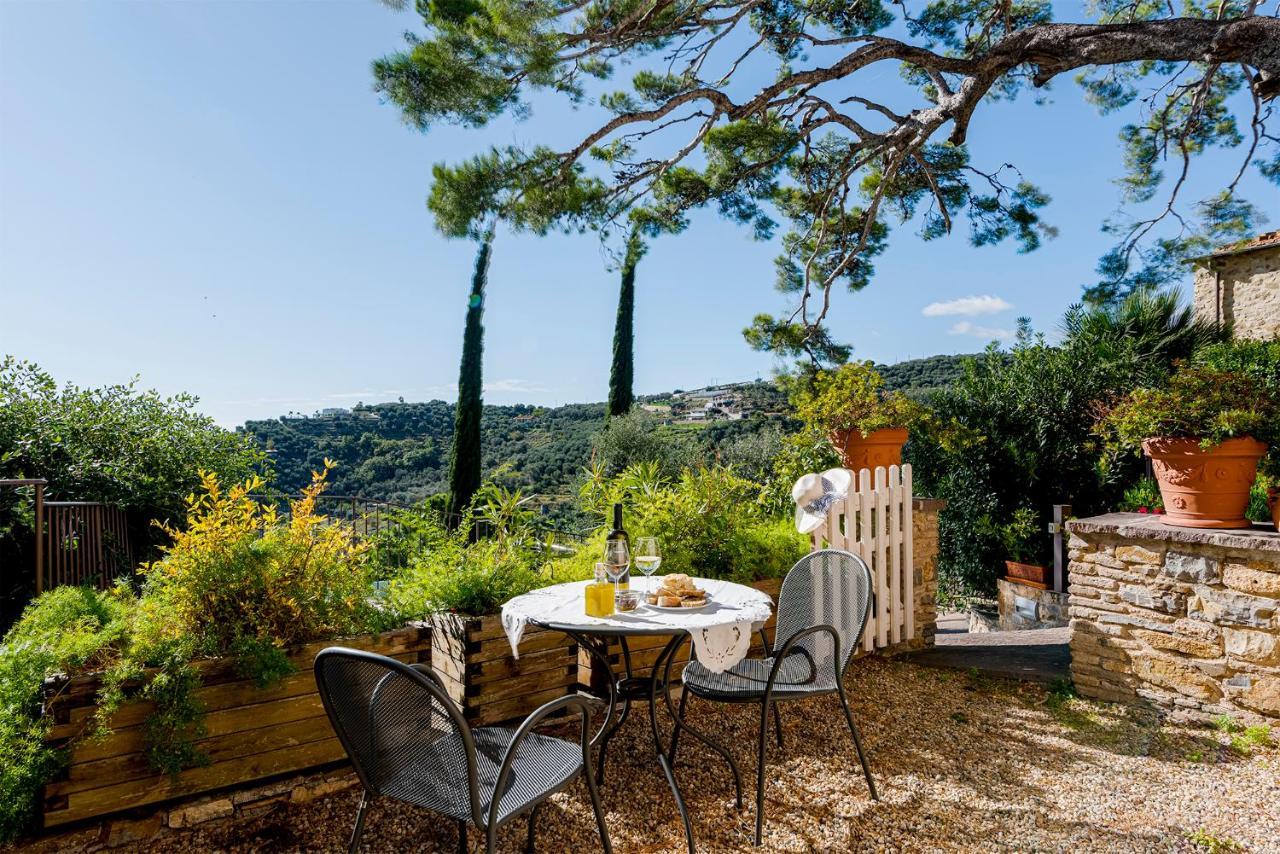 Uliveto Saglietto Agriturismo A Poggi Apartments Imperia Eksteriør bilde