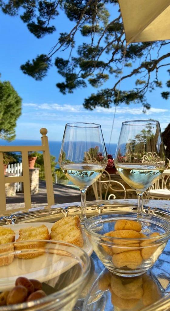 Uliveto Saglietto Agriturismo A Poggi Apartments Imperia Eksteriør bilde