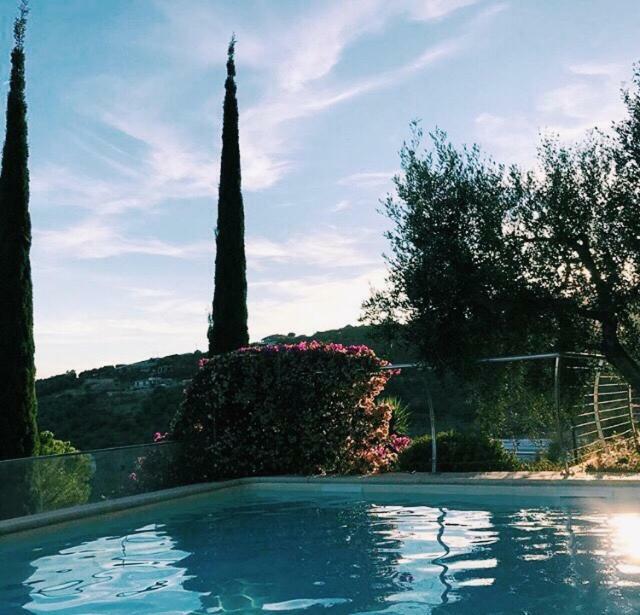 Uliveto Saglietto Agriturismo A Poggi Apartments Imperia Eksteriør bilde