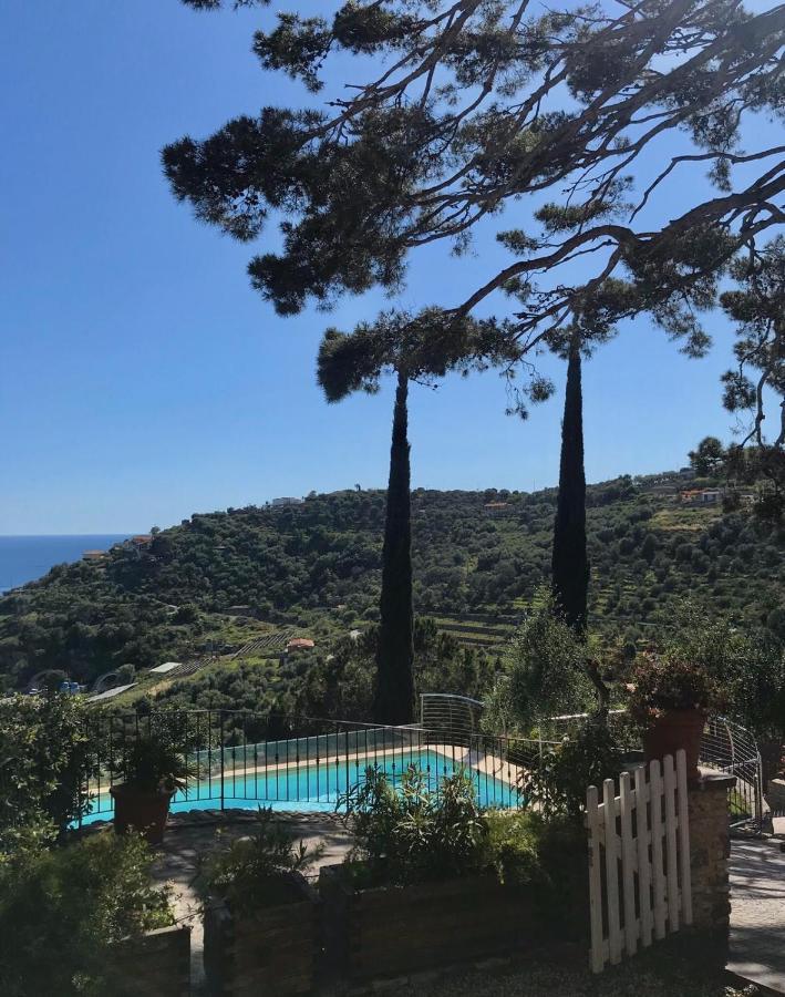 Uliveto Saglietto Agriturismo A Poggi Apartments Imperia Eksteriør bilde